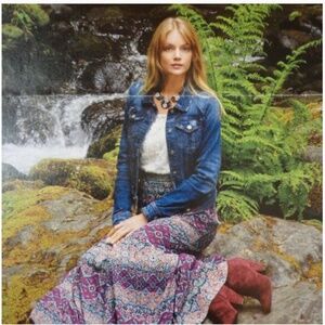 Anthropologie Pilcro and the Letterpress ‘Avie’ Denim Jacket